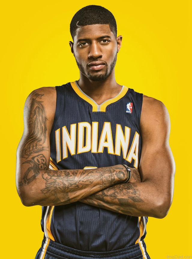 Man tattoos arms crossed yellow free wallpaper for mobile - medium preview image