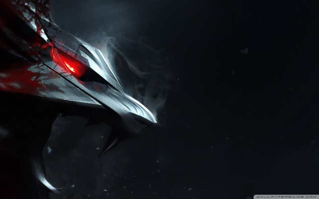Demonic creature red eyes black #2 free wallpaper for desktop - medium preview image