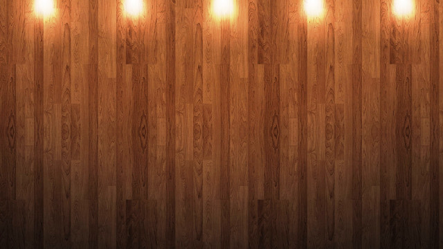 Wooden wall three lights wooden free wallpaper for desktop - medium preview image