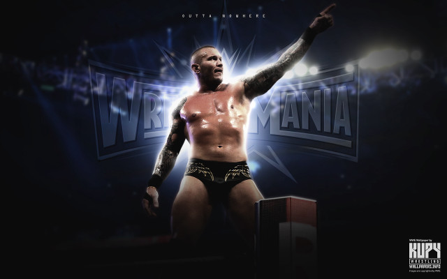 Man tattoo wrestling ring light free wallpaper for desktop - medium preview image