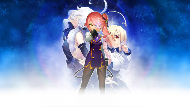 Anime characters blue background stars #4 free wallpaper for desktop - medium preview image