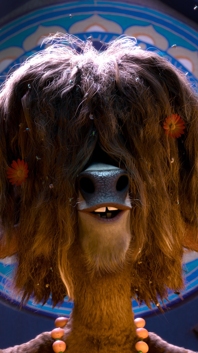 Long haired dog big nose free wallpaper for mobile - medium preview image