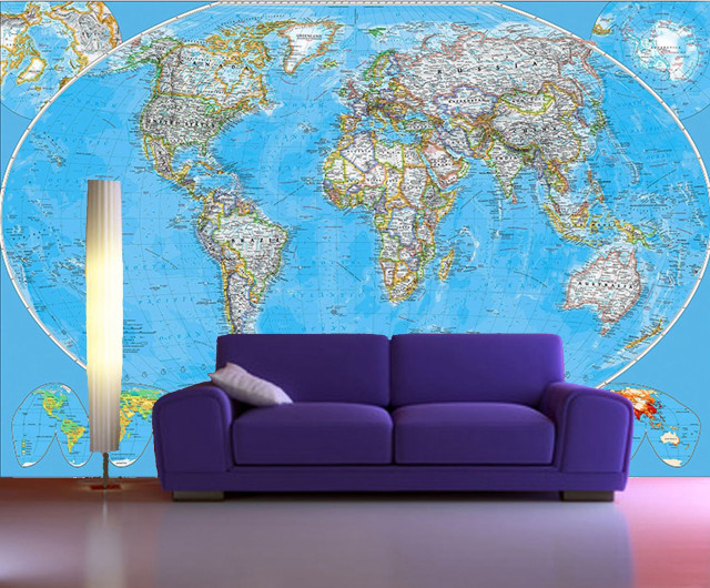 Living room purple couch map free wallpaper for desktop - medium preview image