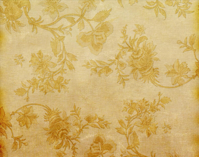Rococo floral grungy autumn leaves free wallpaper for desktop - medium preview image