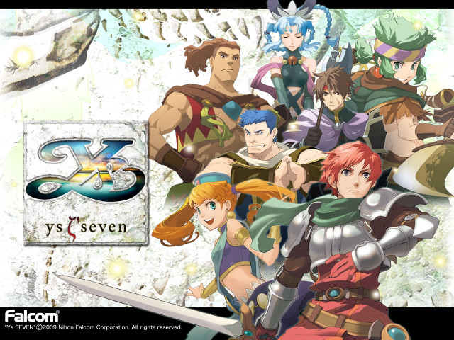 Ys seven group armor swords free wallpaper for desktop - medium preview image