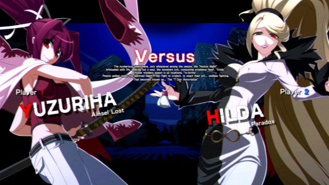 Anime characters versus dark background free wallpaper for desktop - medium preview image