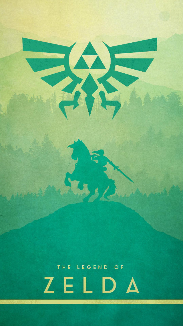 Zelda horse sword bird legend free wallpaper for mobile - medium preview image