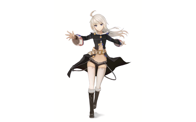 Woman black outfit holding ball free wallpaper for desktop - medium preview image