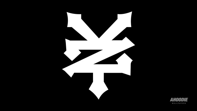 White symbol black background letter free wallpaper for desktop - medium preview image