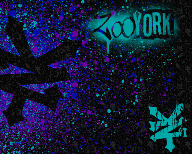 Graffiti neon sign zoo york free wallpaper for desktop - medium preview image