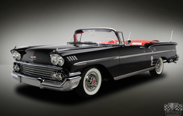 Black red classic car red free wallpaper for desktop - medium preview image