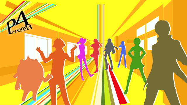 Group people hallway window yellow free wallpaper for desktop - medium preview image