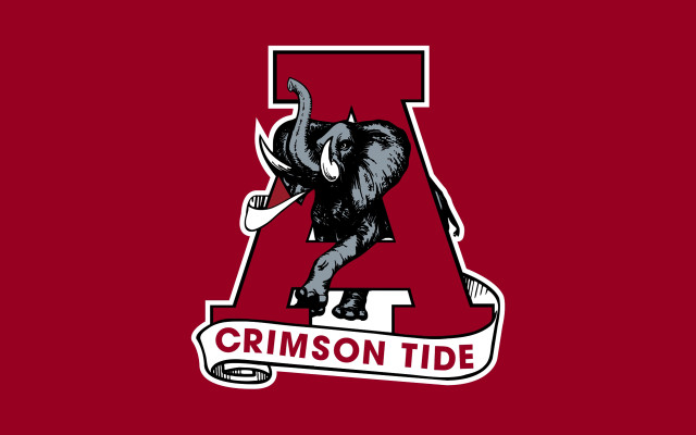 Mammoth crimson tide logo banner #2 free wallpaper for desktop - medium preview image