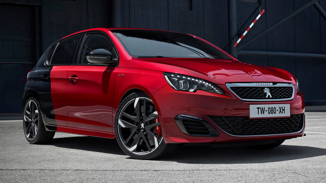 Red car parking lot building #9 free wallpaper for desktop - medium preview image