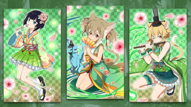 Anime characters different outfits hair #4 free wallpaper for desktop - medium preview image