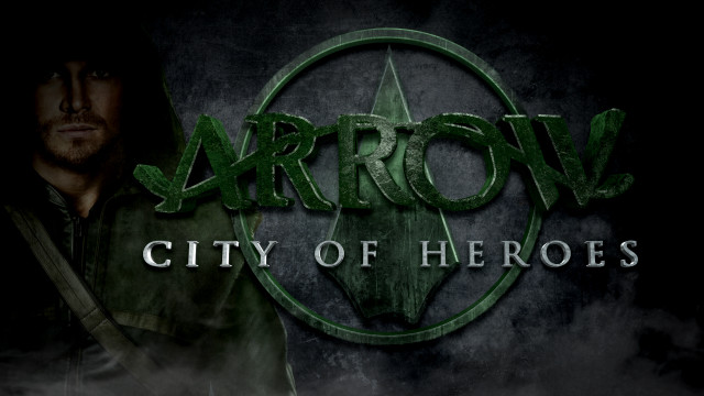 Arrow city heroes logo hoodie free wallpaper for desktop - medium preview image