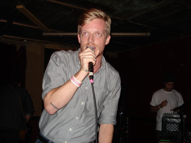 Man microphone band side band free wallpaper for desktop - medium preview image