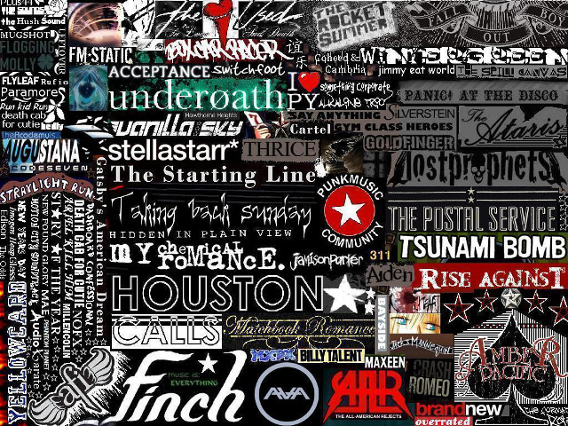 Sticker collage wall art symbols #2 free wallpaper for desktop - medium preview image