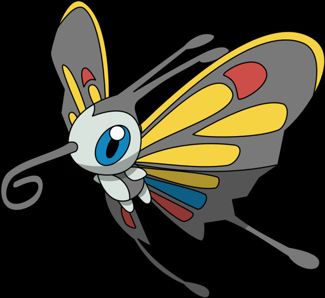 Cartoon insect blue eye yellow free wallpaper for tablet - medium preview image