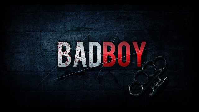 Scissors badboy dark background red free wallpaper for desktop - medium preview image