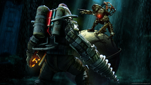 Robot rock dark light arm free wallpaper for desktop - medium preview image