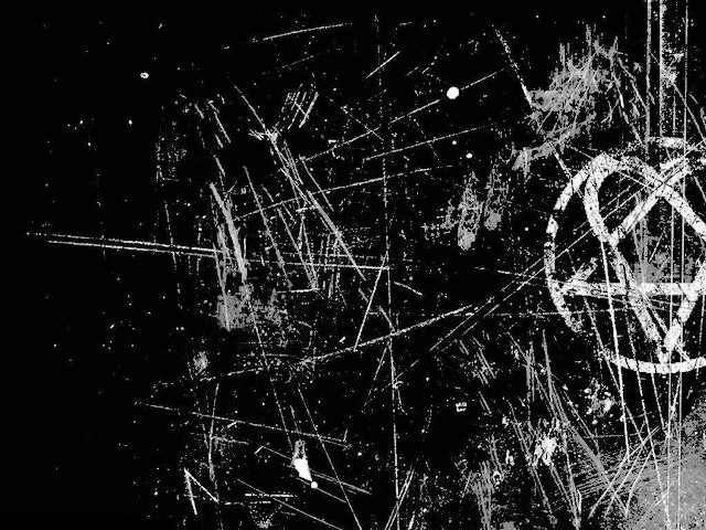 Grungy wall black white cross free wallpaper for desktop - medium preview image