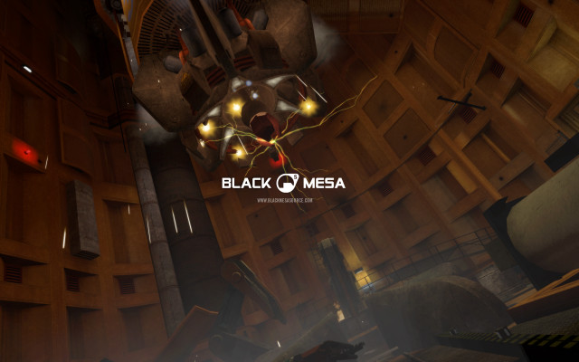 Black mega logo ceiling lamp free wallpaper for desktop - medium preview image