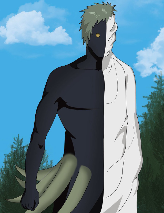 Man black cape trees clouds free wallpaper for mobile - medium preview image