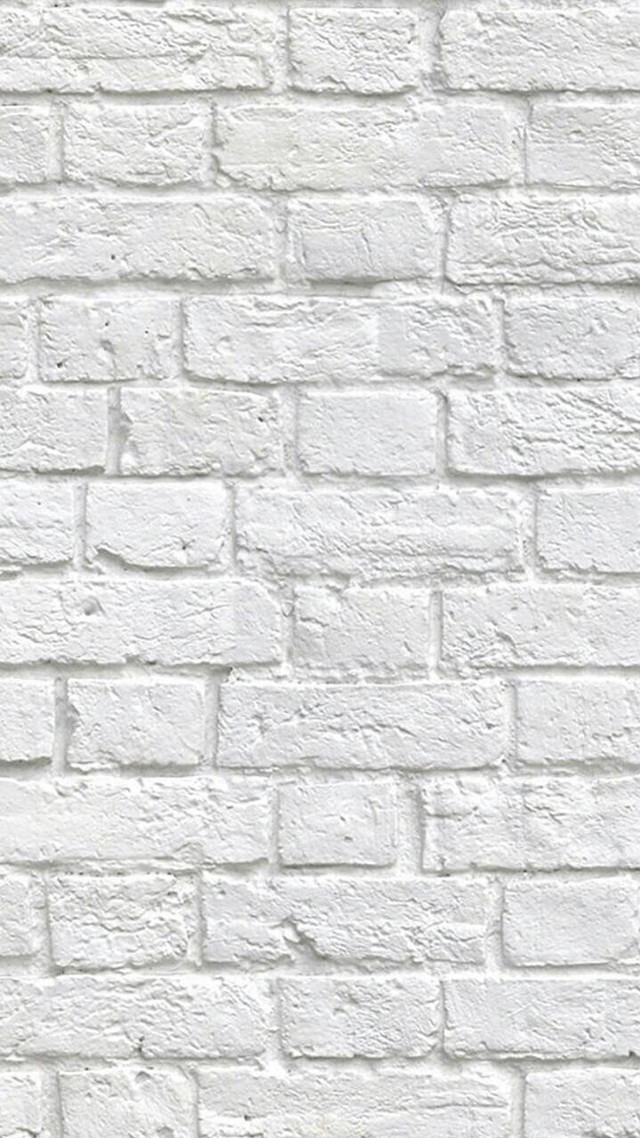 White brick wall pattern background #4 free wallpaper for mobile - medium preview image
