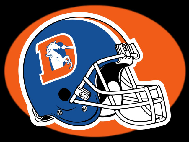 Denver football helmet logo image free wallpaper for desktop - medium preview image