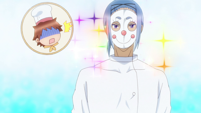 Mask hat clown face person free wallpaper for desktop - medium preview image