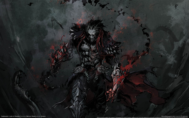 Demonic demon sword blood face #2 free wallpaper for desktop - medium preview image