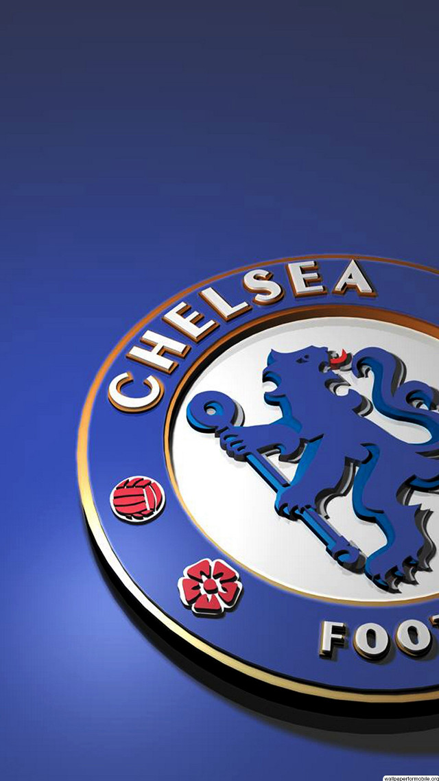 Chelsea logo lion flag sky free wallpaper for mobile - medium preview image