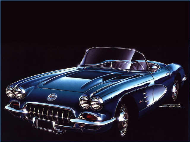 Blue car black background blue free wallpaper for desktop - medium preview image