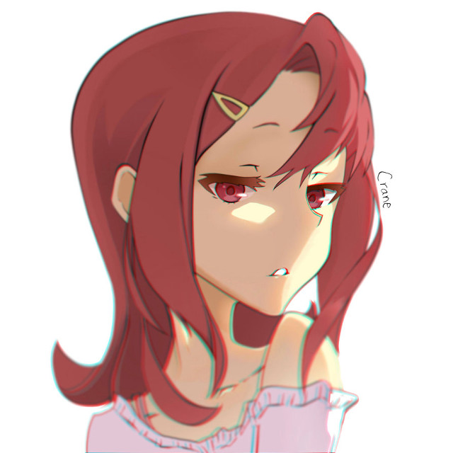 Girl red hair pink dress free wallpaper for tablet - medium preview image