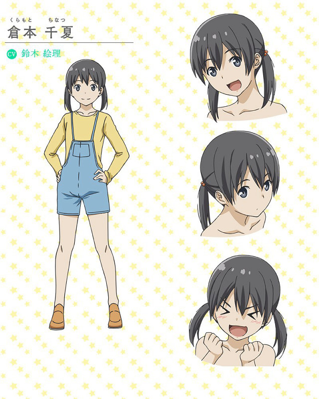 Ayako rokkaku overalls yellow shirt free wallpaper for mobile - medium preview image