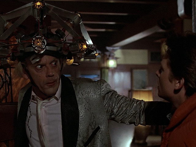 Man weird hat talking another free wallpaper for desktop - medium preview image