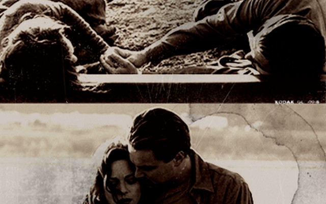 Couple standing dirt man holding free wallpaper for desktop - medium preview image