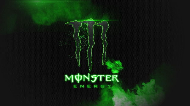 Green monster energy logo black #4 free wallpaper for desktop - medium preview image