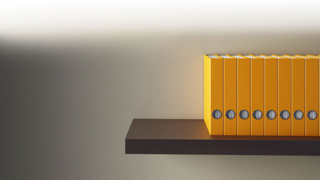 Yellow book shelf books dim free wallpaper for desktop - medium preview image