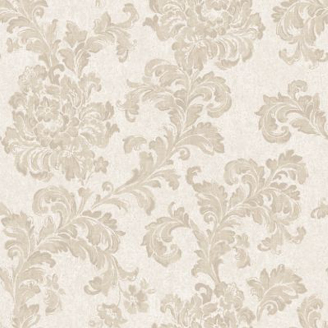 White floral baroque leaf texture free wallpaper for tablet - medium preview image