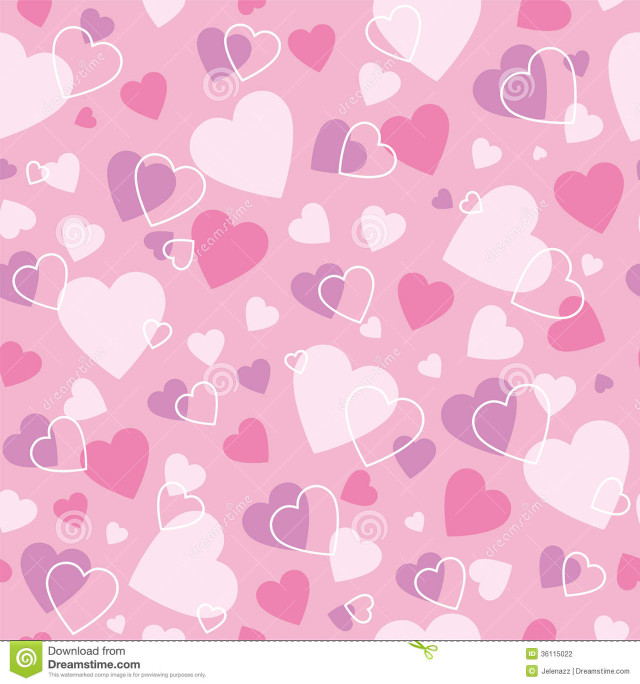 Pink purple heart pattern hearts free wallpaper for tablet - medium preview image