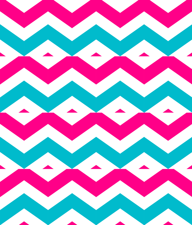 Pink blue zigzag pattern white free wallpaper for tablet - medium preview image
