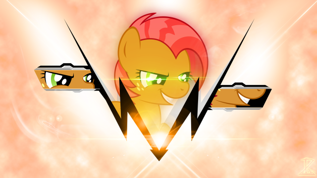 Pony hologram symmetry greeneyes smile free wallpaper for desktop - medium preview image