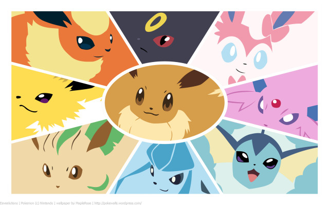 Pokemon faces colorful circle caption free wallpaper for desktop - medium preview image