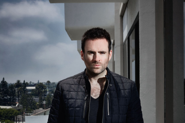 Man standing outside building sky free wallpaper for desktop - medium preview image