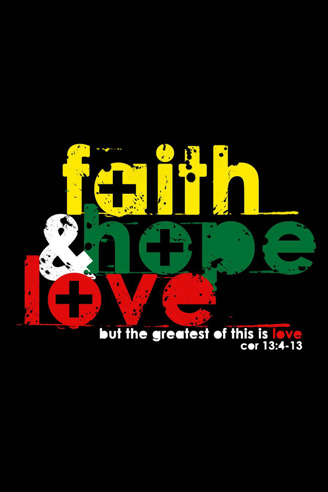 Faith hope jesus love Andrew free wallpaper for mobile - medium preview image