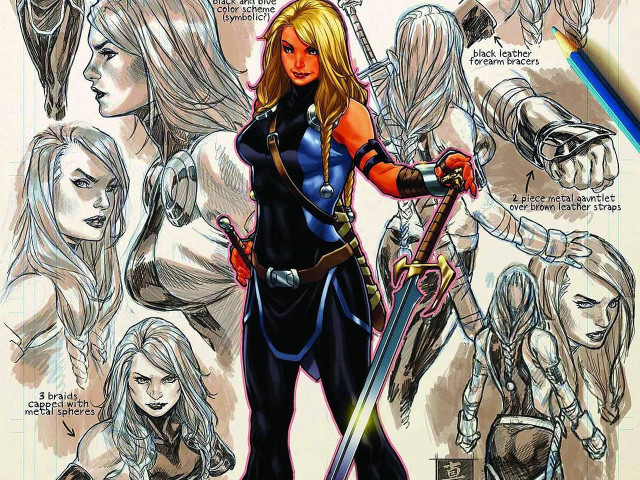 Woman sword armor female characters free wallpaper for desktop - medium preview image