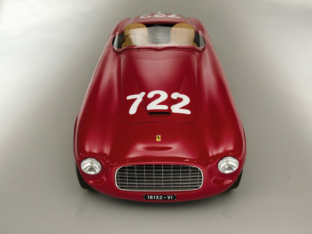 Red sports car 722 hood free wallpaper for desktop - medium preview image