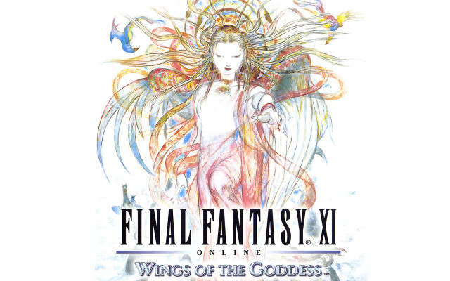 Woman longhair white dress bird free wallpaper for desktop - medium preview image